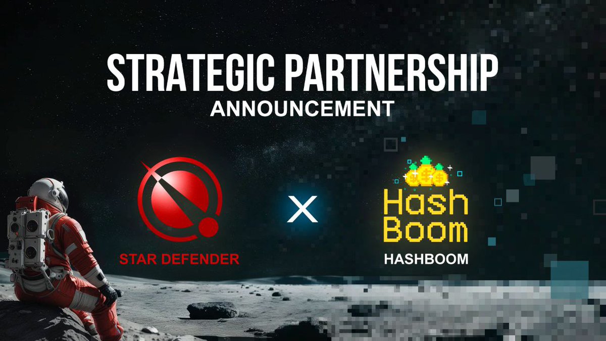 🤝 Star Defender x HashBoom collaboration!

Friends, we are happy to announce #collaboration with HashBoom — new #miner on Telegram. We hope that this collaboration will bring us valuable experience.

🔗HashBoom — play fair, win big: t.me/HashBoom_bot?s…