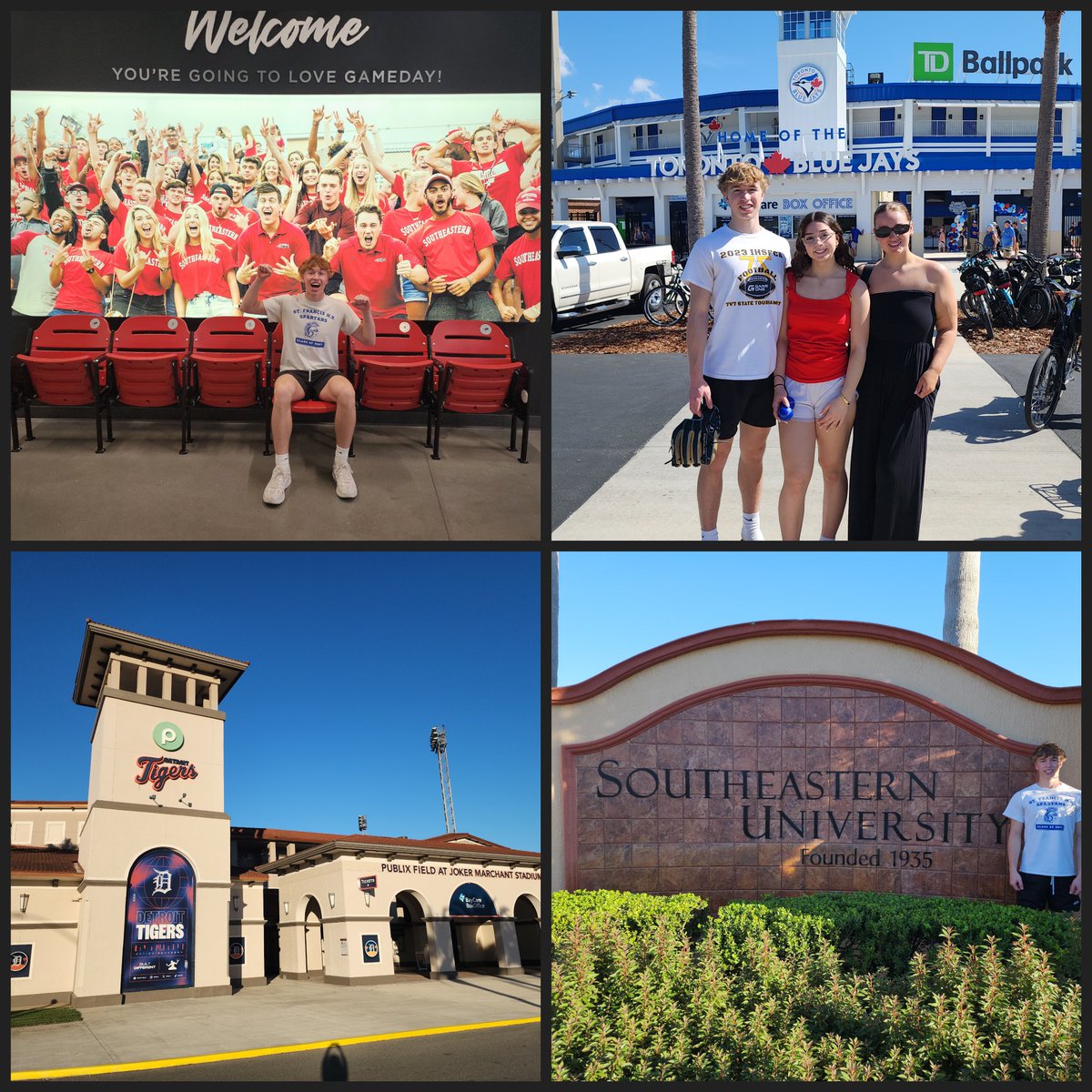 RichieRicciardi's tweet photo. Playing college baseball and flying planes is my dream! ✈️⚾ Starting college visits early in hopes of finding the perfect fit. Let the journey begin! #SEUFirebaseball
#CollegeBaseball #FuturePilot #DreamBig #RichieRicciardi #classof2027 #highschoolbaseball #studentathlete https://t.co/cuqOKqRQzh