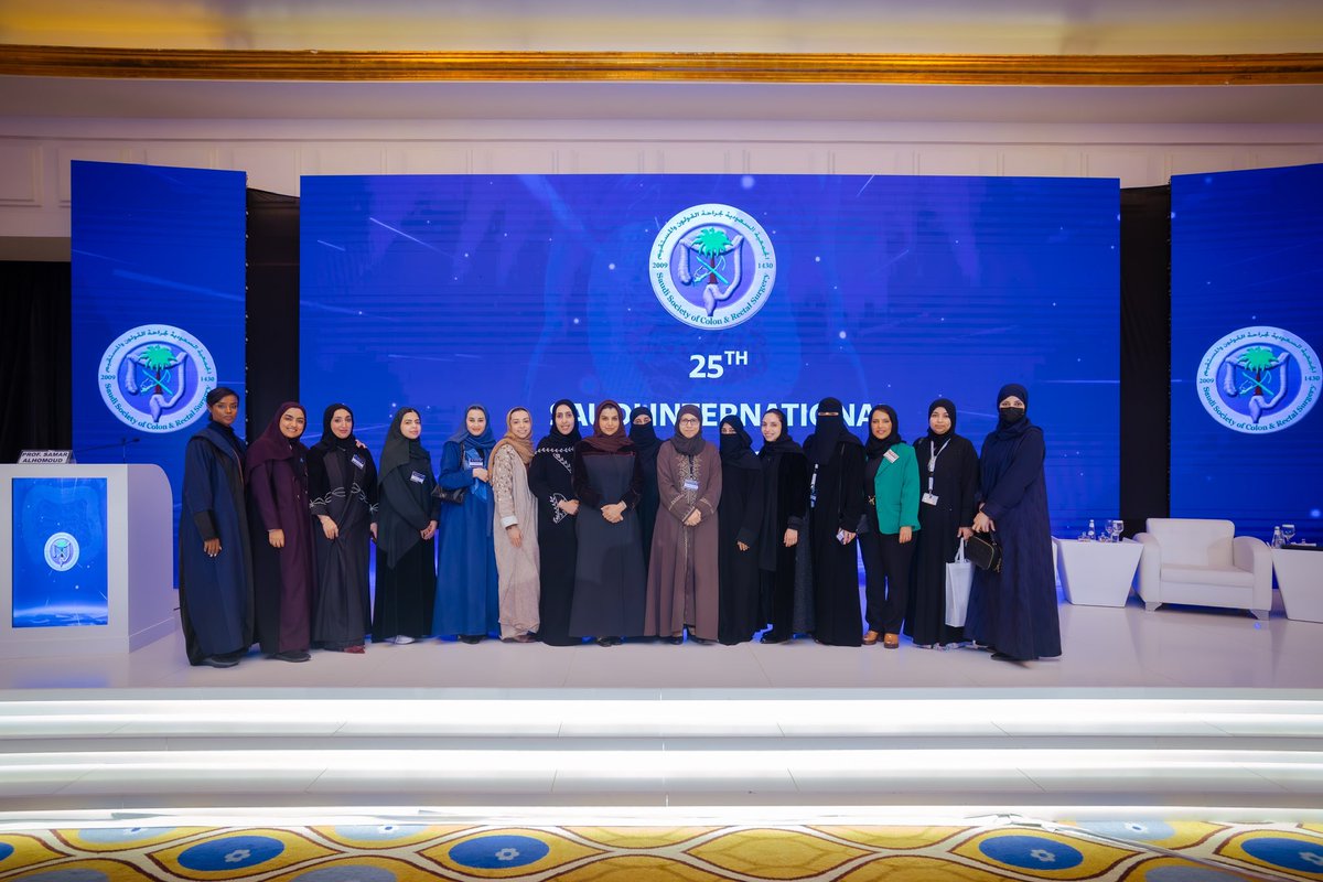 sscrssa's tweet photo. Our 25 Anniversary of Saudi-International Colorectal Diseases Forum &amp; First Arab Colorectal Meeting was concluded today
Thanks to all our speakers, organizers &amp; volunteers for there contributions
See you next year   
#SSCRS #SSCRS2025 #ColorectalSurgery
#ColorectalDiseases https://t.co/6OCQyM8vWg