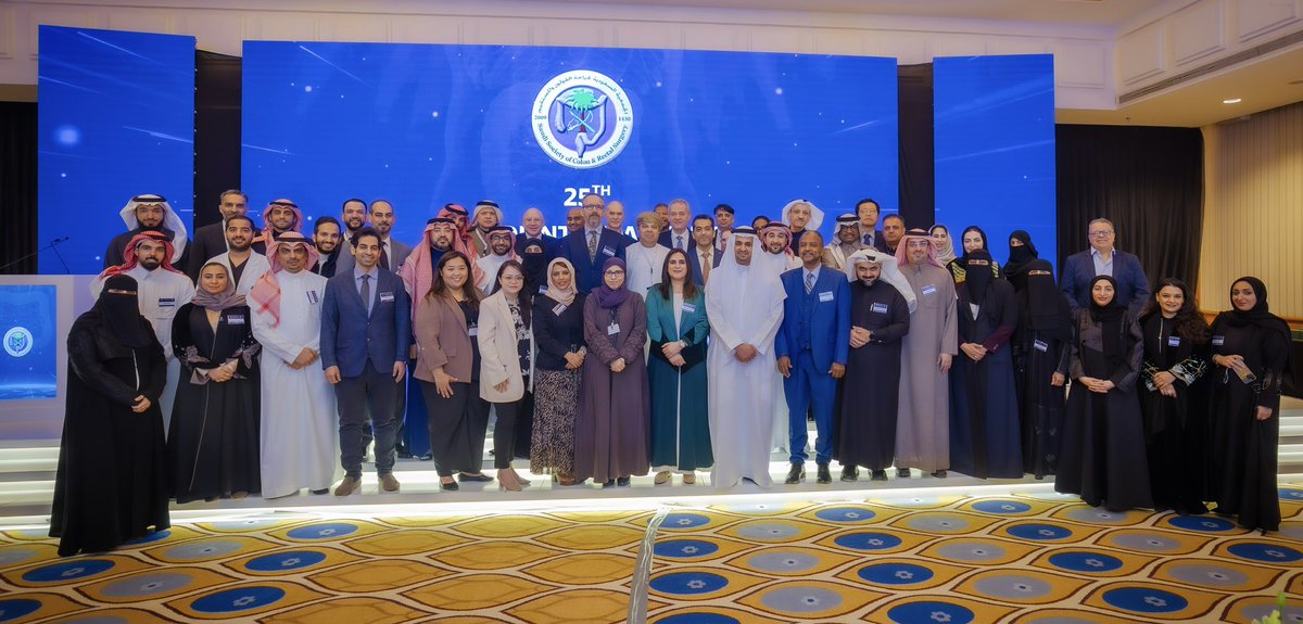 sscrssa's tweet photo. Our 25 Anniversary of Saudi-International Colorectal Diseases Forum &amp; First Arab Colorectal Meeting was concluded today
Thanks to all our speakers, organizers &amp; volunteers for there contributions
See you next year   
#SSCRS #SSCRS2025 #ColorectalSurgery
#ColorectalDiseases https://t.co/6OCQyM8vWg