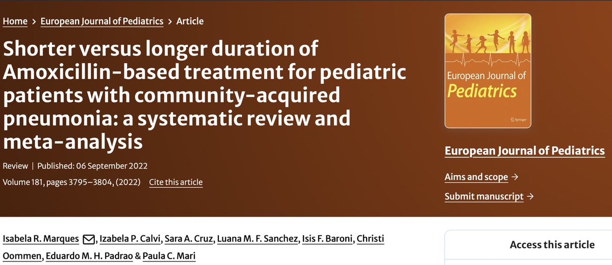 VizentinVanessa's tweet image. Coming from the 1st #MetaMasters cohort, I learned this the hard way!
The very first publication from our class was an idea I also had—from an RCT in JAMA Pediatrics. We were already writing… but they were faster!
Lesson learned: speed matters. ⏳🚀