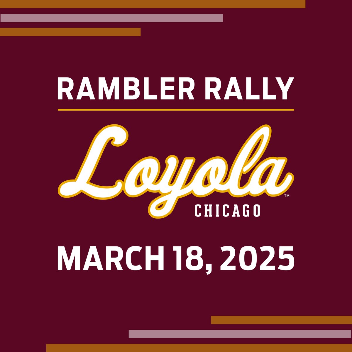 Mark your calendars, Ramblers! #RamblerRally is on March 18. Let’s come together to support our students and make a lasting impact. To make a gift, visit: bit.ly/3n8icvL