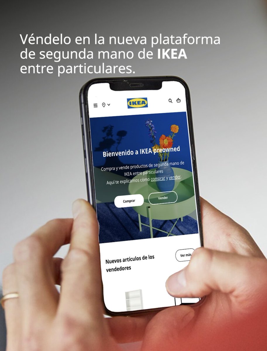 Nunca había sido tan fácil dar una 2a vida a tus muebles #IKEA y encontrar a un precio único otros que hagan match con tu hogar !

Entra en la nueva plataforma para comprar y vender IKEA 👉 preowned.ikea.com

#segundamano #preowned #affordability #sustainability