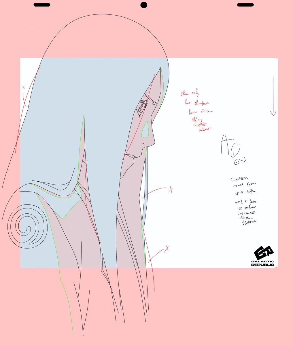 Galactic_std's tweet image. Here’s a Genga from our project “The whorl Within the spiral🌀”

Presenting Kushina Uzumaki ( うずまきクシナ ) 

#NARUTO 
 #Minato