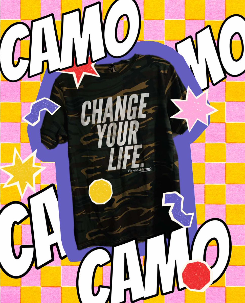 Fitunlt's tweet photo. Online Camo Dance Party March 8th 2025 Book Class Now: https://t.co/KiMf0YiFd3 https://t.co/xMet7s3eBb