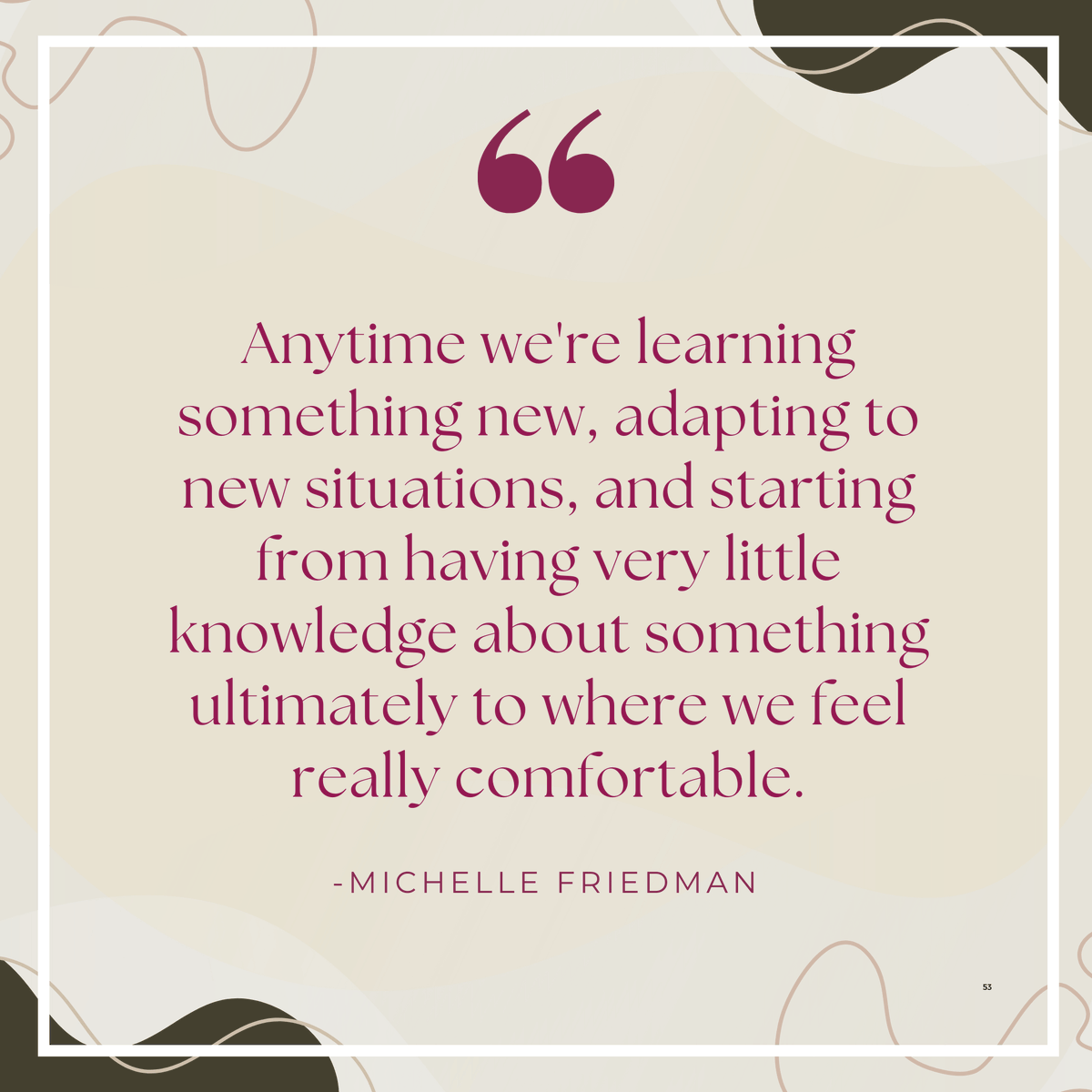 In this podcast, Carol speaks with executive coach Michelle Friedman, founder of Advancing Women’s Careers and special advisor to iRelaunch, about how relaunchers can pace themselves when faced with a wave of new learning demands and opportunities.

irelaunch.site/xB2U50V2lkw