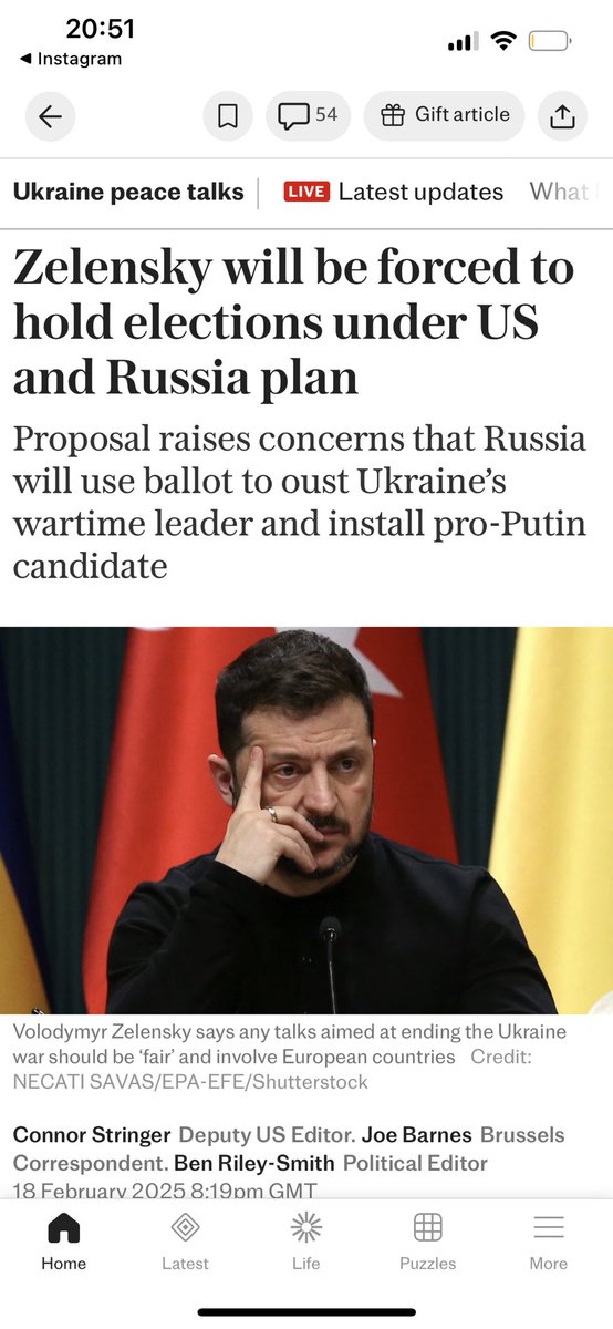 How about a real election in Russia?