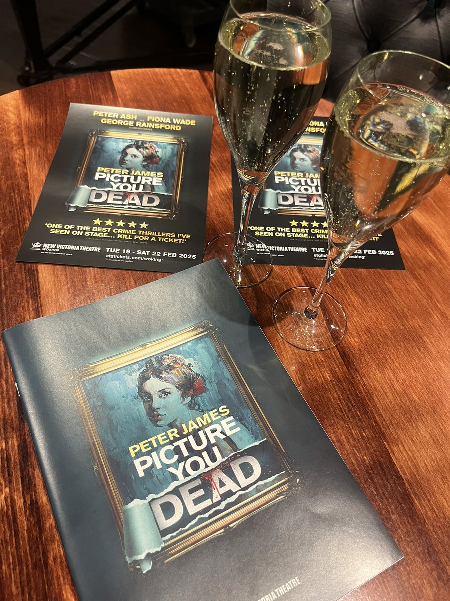 melisa (@melmontagnon) on Twitter photo Brilliantly adapted play from a book by author Peter James.
This fast paced crime drama with an awesome cast.
Picture you dead! And love the references to #Surrey and #Sussex <a href="/peterjamesuk/">Peter James</a> <a href="/WokingTheatre/">New Victoria Theatre</a> Brilliantly adapted play from a book by author Peter James.
This fast paced crime drama with an awesome cast.
Picture you dead! And love the references to #Surrey and #Sussex <a href="/peterjamesuk/">Peter James</a> <a href="/WokingTheatre/">New Victoria Theatre</a>