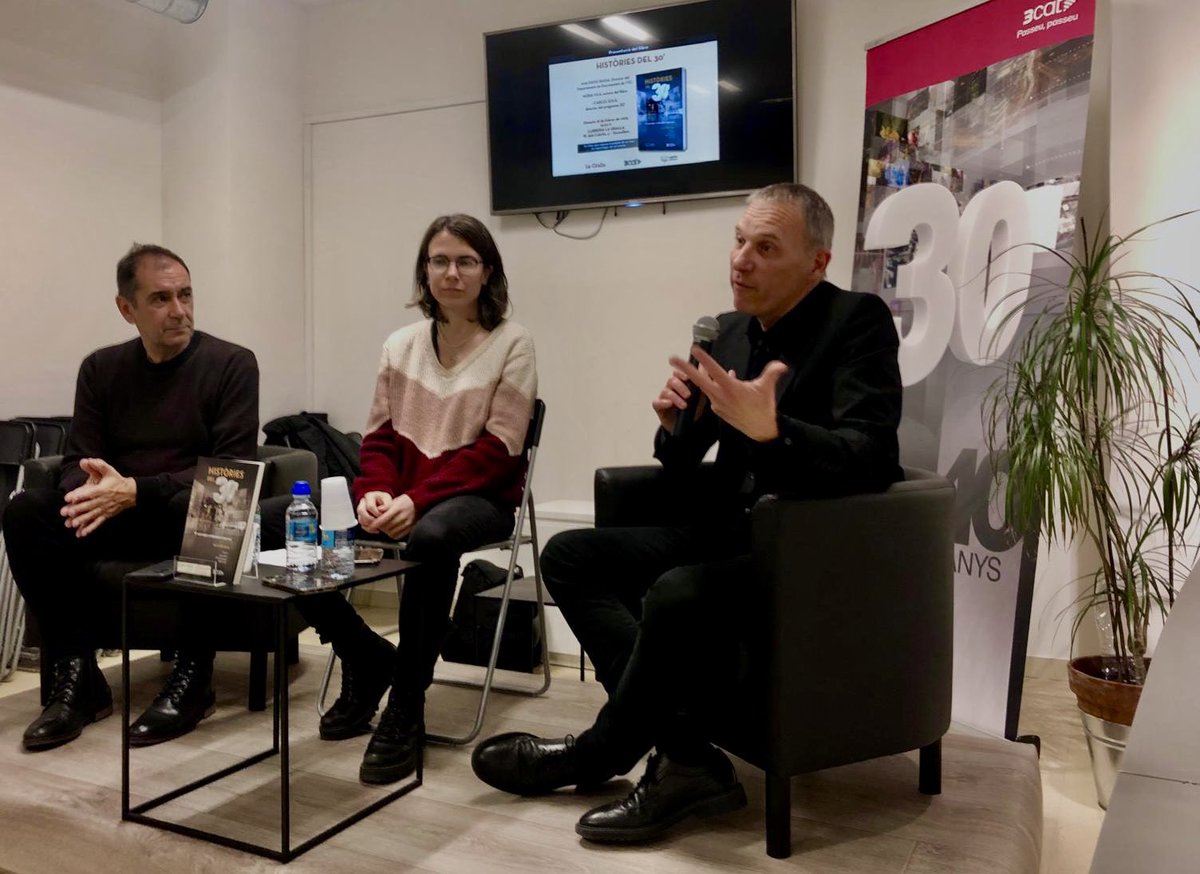 Avui, vintena presentació del llibre #Històriesdel30, aquest cop a Granollers. I, com sempre, amb en Carles Solà, <a href="/Quatrecantons/">Carles Solà</a>, i la <a href="/nurivilcom/">núria vilà coma</a>. Seguim!!