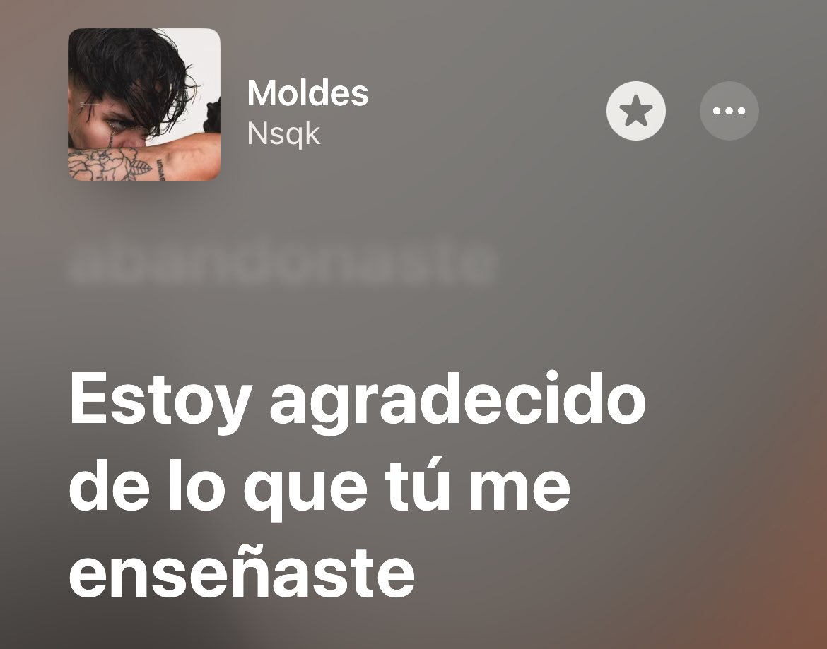 yo con cualquier persona que estuvo en mi vida: