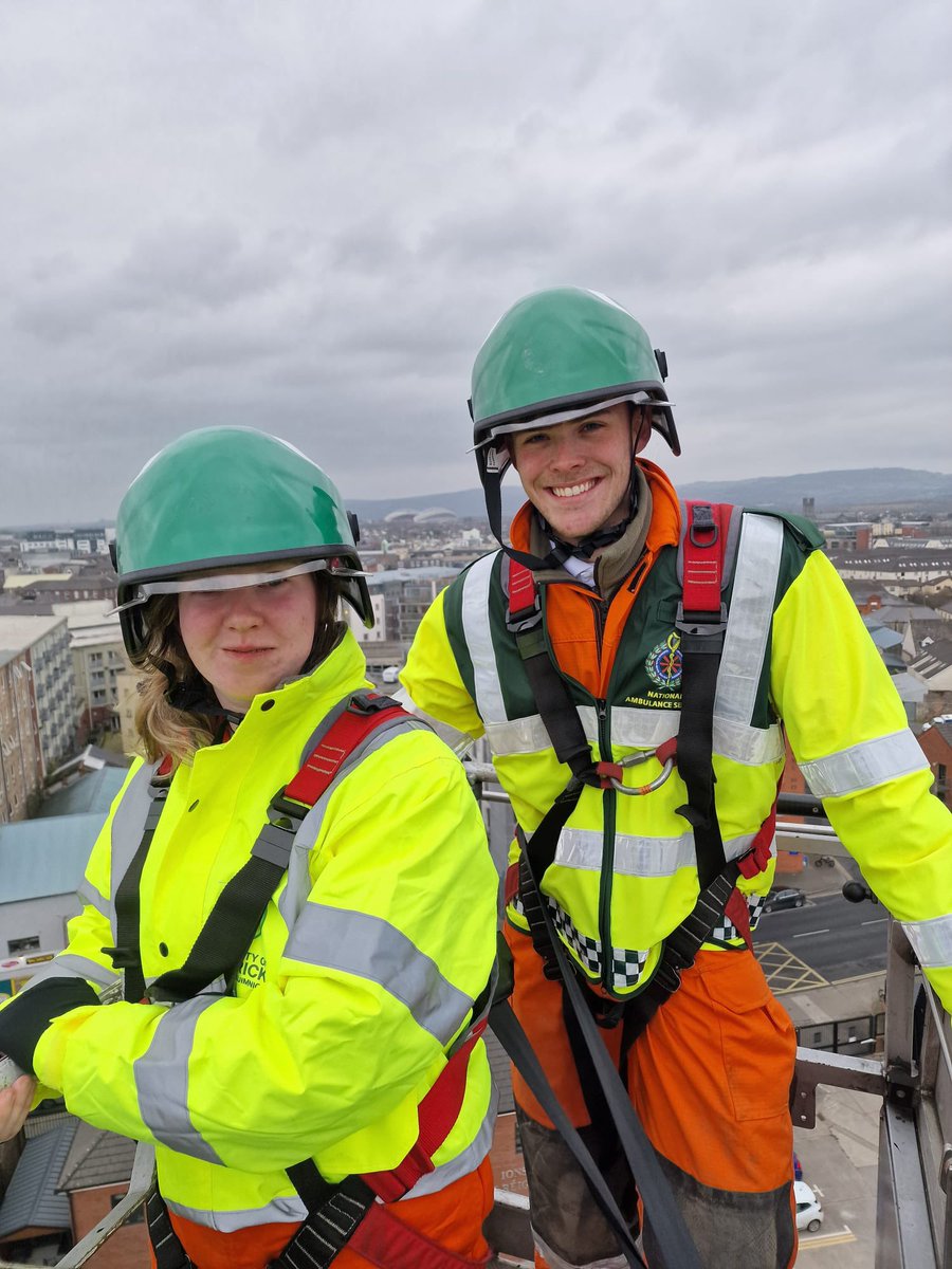 We were delighted to renew our partnership with <a href="/ParaStudiesUL/">Paramedic Studies</a> with student paramedics visiting over the coming weeks to gain an insight into the Fire &amp; Rescue Service.

We hope Orianna &amp; Billy enjoyed their visit today, &amp; we look forward to welcoming their fellow students.