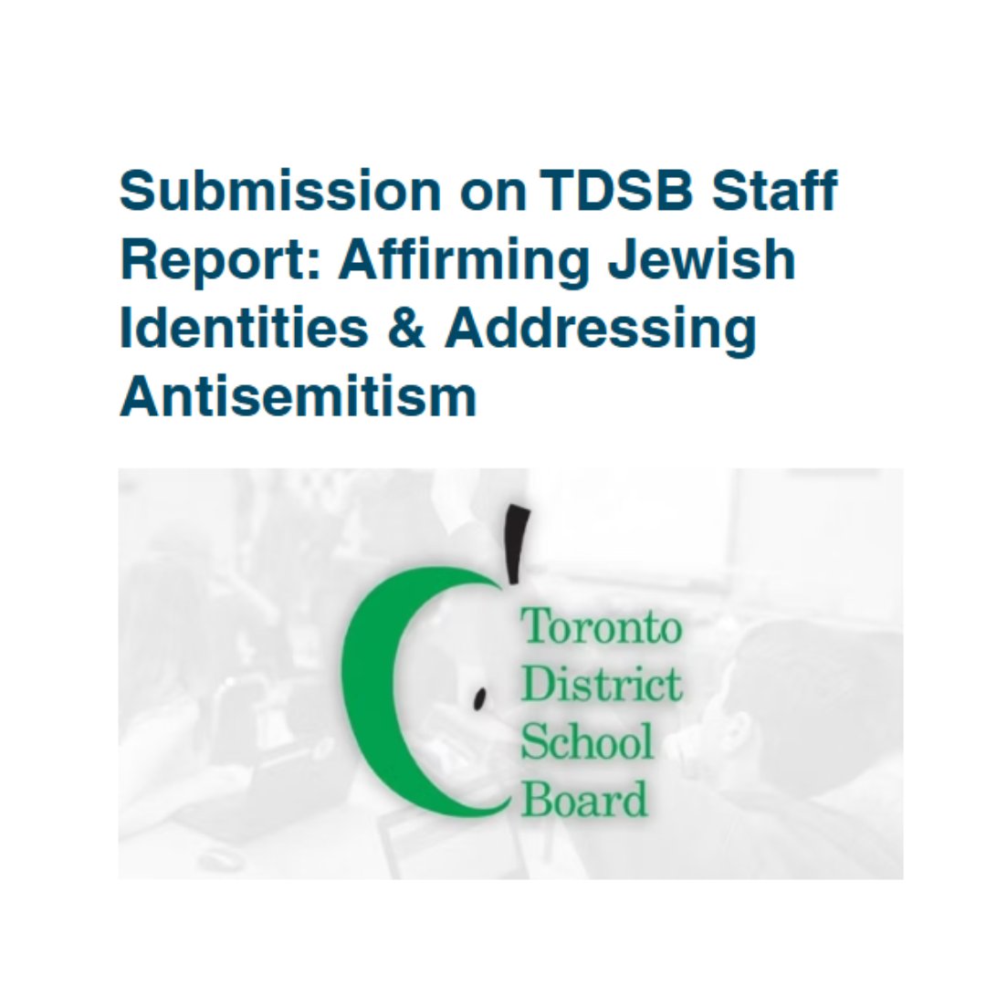 ALCCAcanada's tweet photo. The Toronto District School Board recently released a Staff Report entitled, “Affirming Jewish Identities & Addressing Antisemitism.”
Read ALCCA's blog post at https://t.co/eG44qmOXrA
#StopTheHate #AntisemitismAwareness #EndJewHatred #CombatingAntisemitism https://t.co/4IRBdilVvh