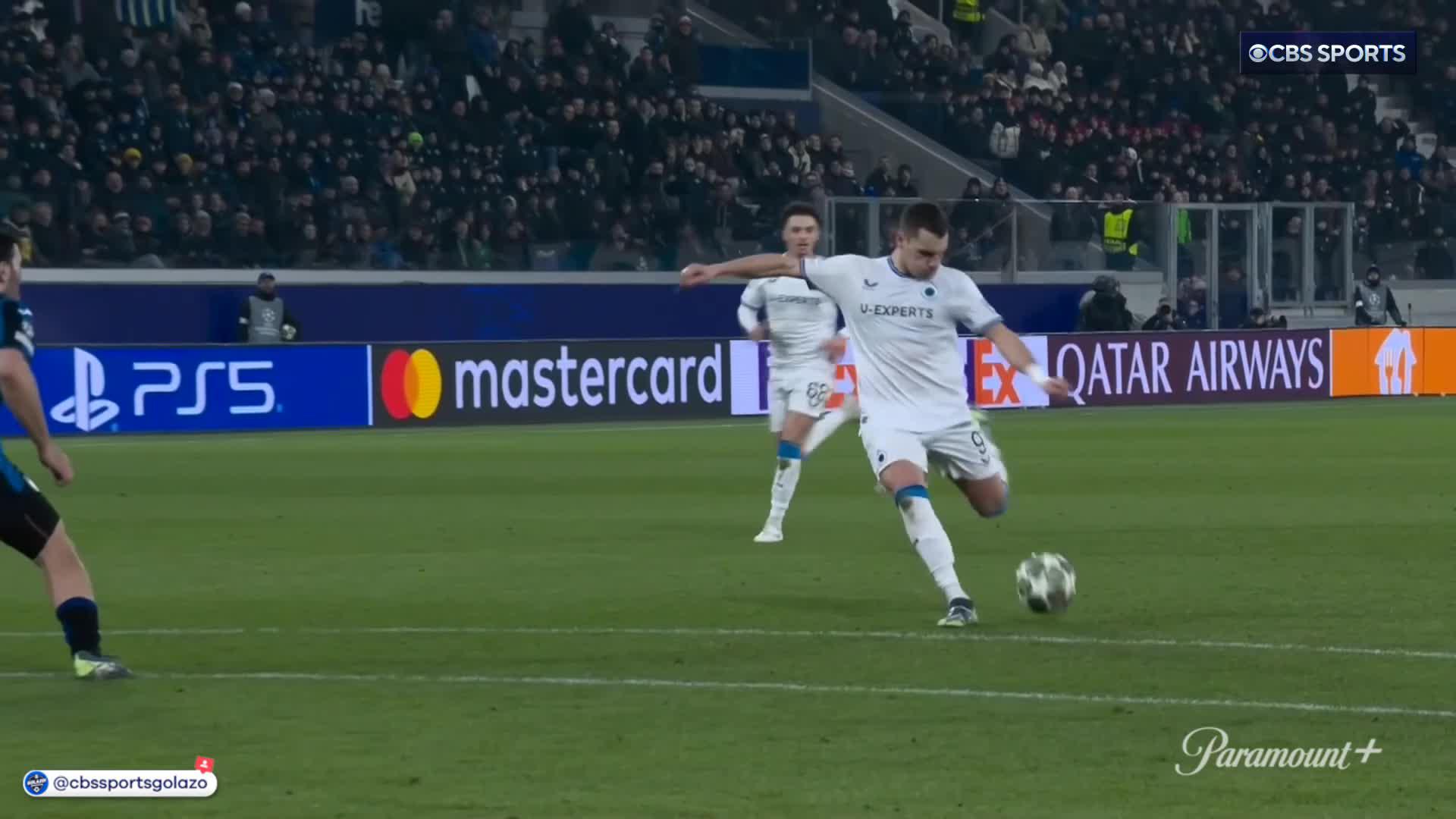 SIMPLY STUNNING STRIKE IN BERGAMO! 🚀You can't hit them much better than Ferran Jutglà did for Club Brugge 🤩