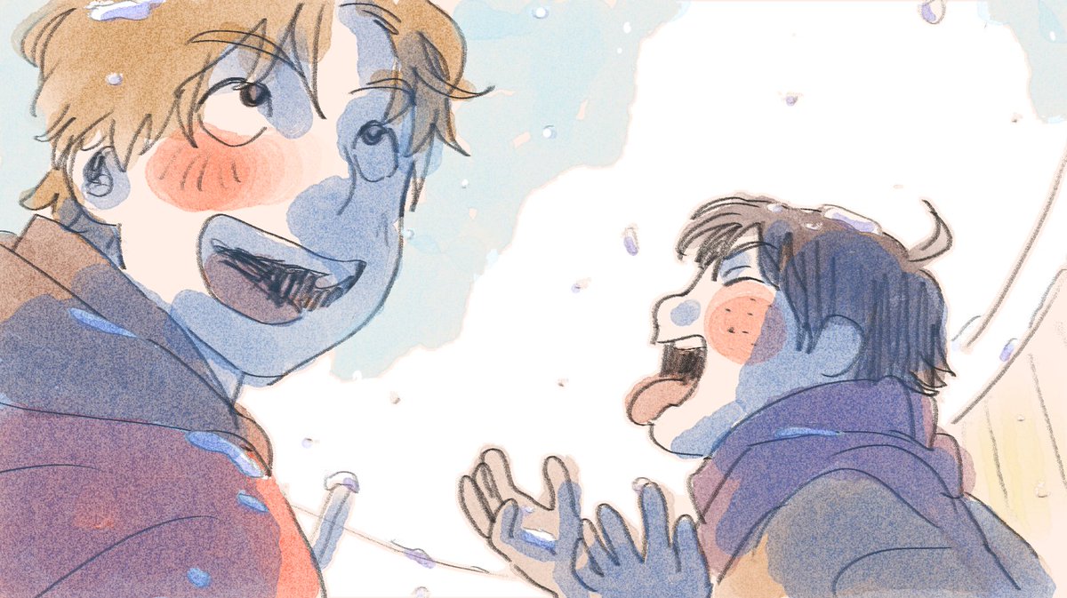 mud (@salmoncollar) on Twitter photo merry merry oofuri xmas <a href="/mollypaup/">the best bee-tective around</a> !!! 2nd years take the field for themselves on a snow day :^))) merry merry oofuri xmas <a href="/mollypaup/">the best bee-tective around</a> !!! 2nd years take the field for themselves on a snow day :^)))