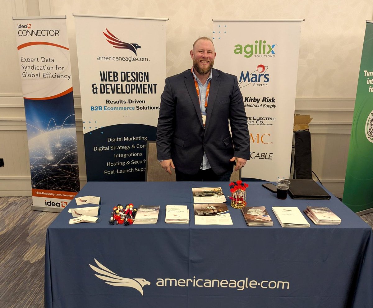 _Americaneagle's tweet photo. The https://t.co/FuzjFAme4X team is at the NAED Eastern Region Conference in Tampa this week!

If you are here, be sure to stop by to chat about elevating your digital presence in 2025.  
#NAED  #NAEDEasternRegionConference https://t.co/Wb02U1pQmH
