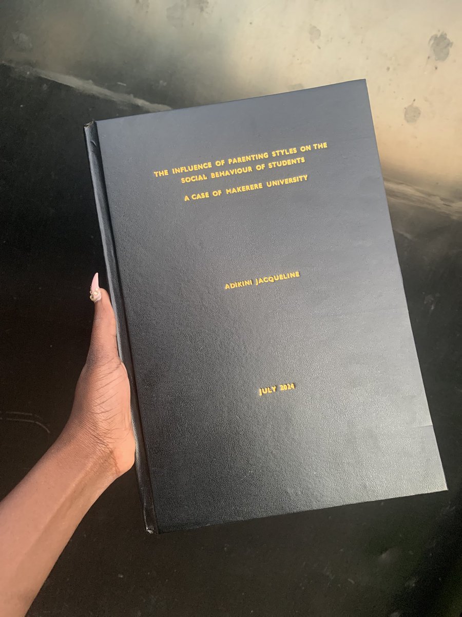 Parenting shapes who we become! 

My undergraduate research explores how different parenting styles influence the social behavior of university students. 

Read more about my findings here:
 hdl.handle.net/20.500.12281/1…