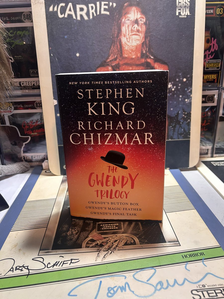 Well. Look who’s home. Stephen King <a href="/RichardChizmar/">Richard Chizmar</a> the complete tales of Gwendy Peterson