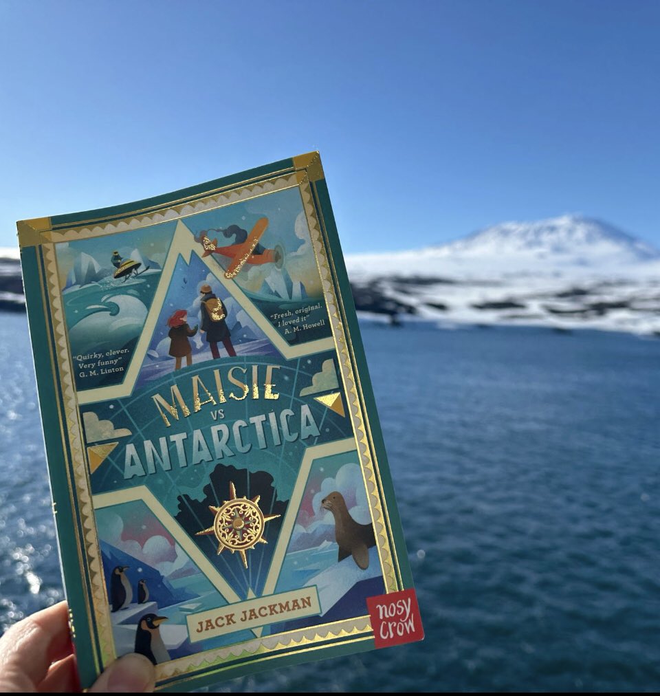 A 2nd copy of Maisie has arrived in Antarctica, this time thanks to the brilliant film director Natalie Hewit whose film ‘Endurance’ is now on Disney.