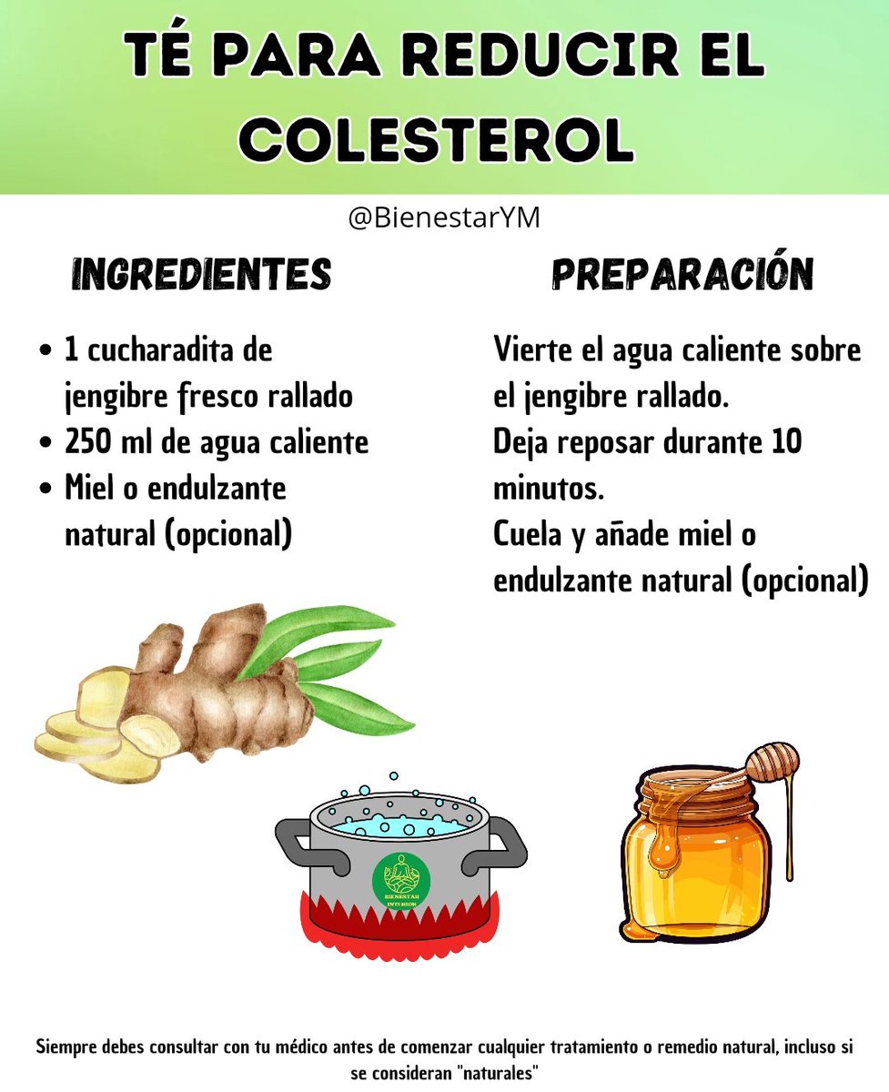✨🍉🥥🌱☀️Tip Salud☀️🌱🥥🍉

✨🍵TÉ PARA EL COLESTEROL🍵✨

🌟Dime: "Gracias" si te gustó🌟