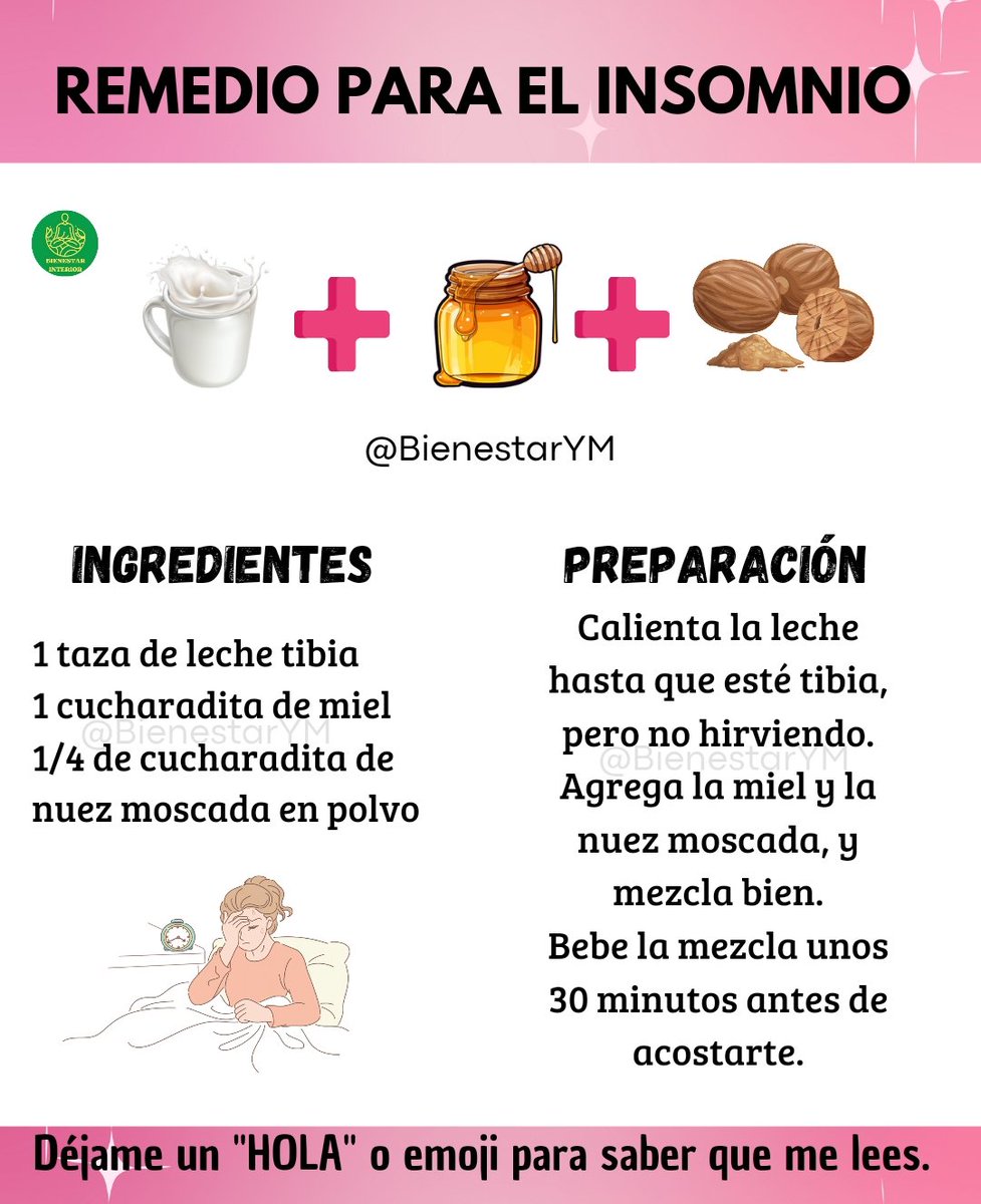 ✨🍉🥥🌱☀️Tip Salud☀️🌱🥥🍉

✨🍵INSOMNIO🍵✨

🌟Dime: "Gracias" si te gustó🌟