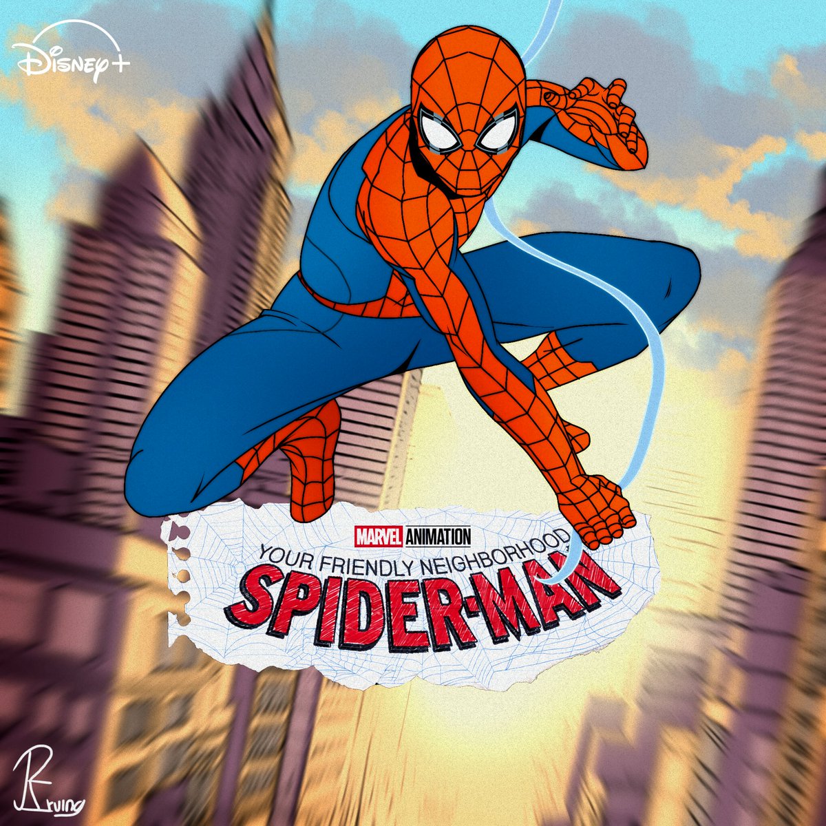 Pequeña ilustración de Spider-man