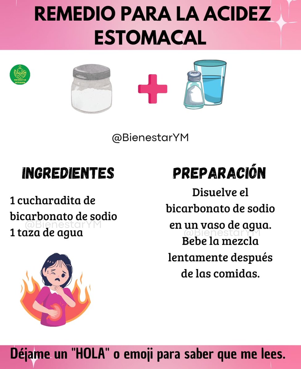 ✨🍉🥥🌱☀️Tip Salud☀️🌱🥥🍉

✨🍵ACIDEZ ESTOMACAL🍵✨

🌟Dime: "Gracias" si te gustó🌟