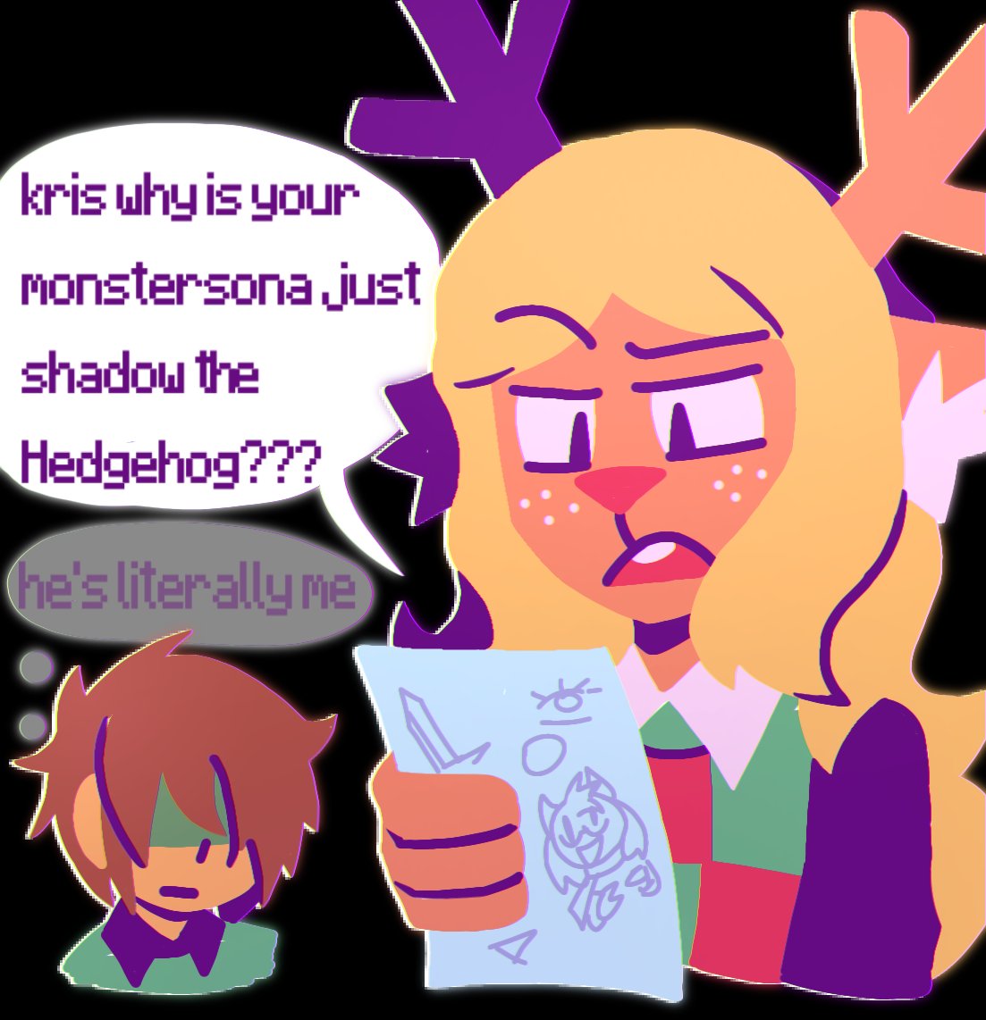 #DELTARUNE #kriselle