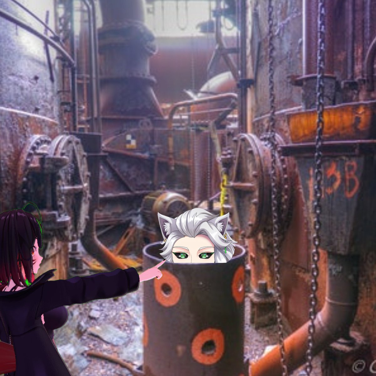 vince_of_hearts's tweet photo. *Hissssss* @MiyaMareena You dare come to MY lair and point at me!?!?! Rude!!!! 😢
#Vtuber #Vtubers #meme #goofy #sloss #PNG https://t.co/VwWoqAe105