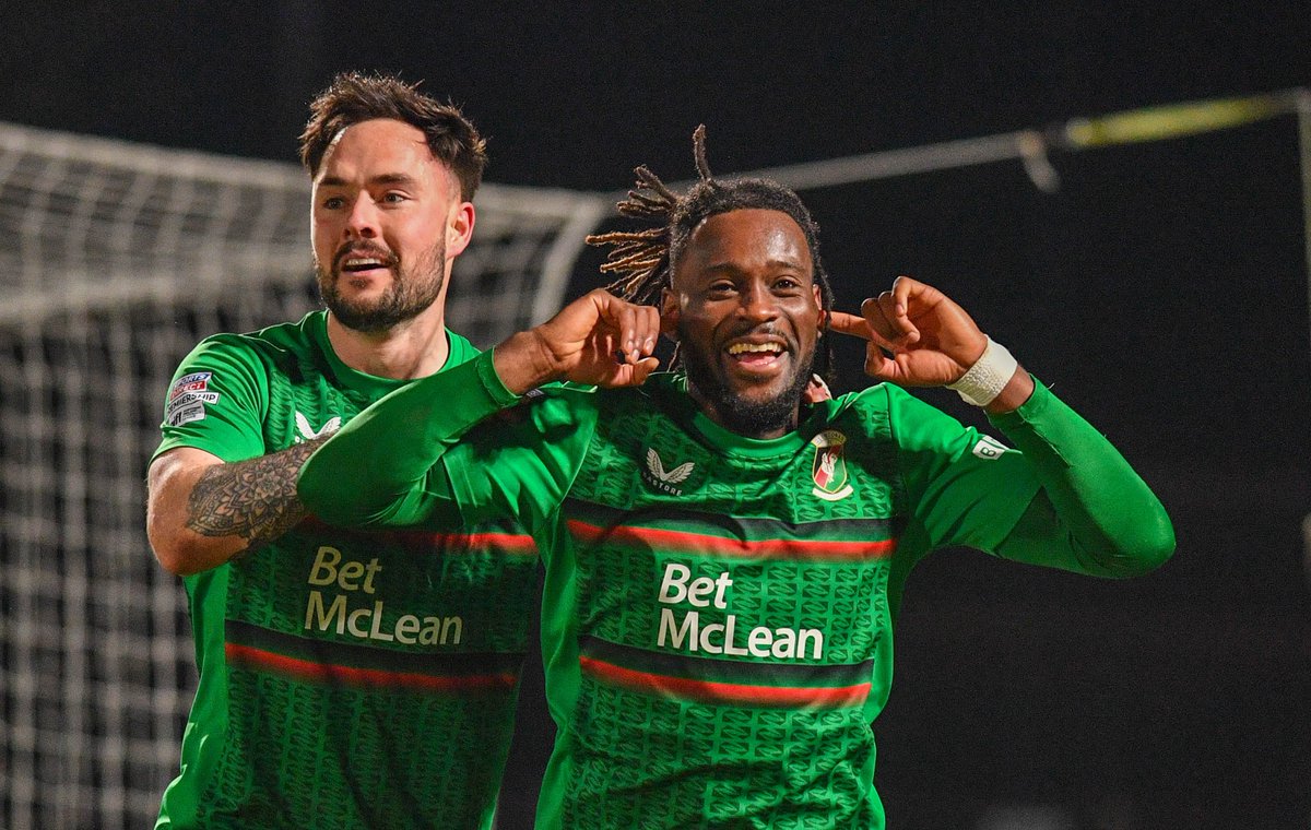 First goal for the Glens 👊

⚽ Pattison 

#SportsDirectPrem