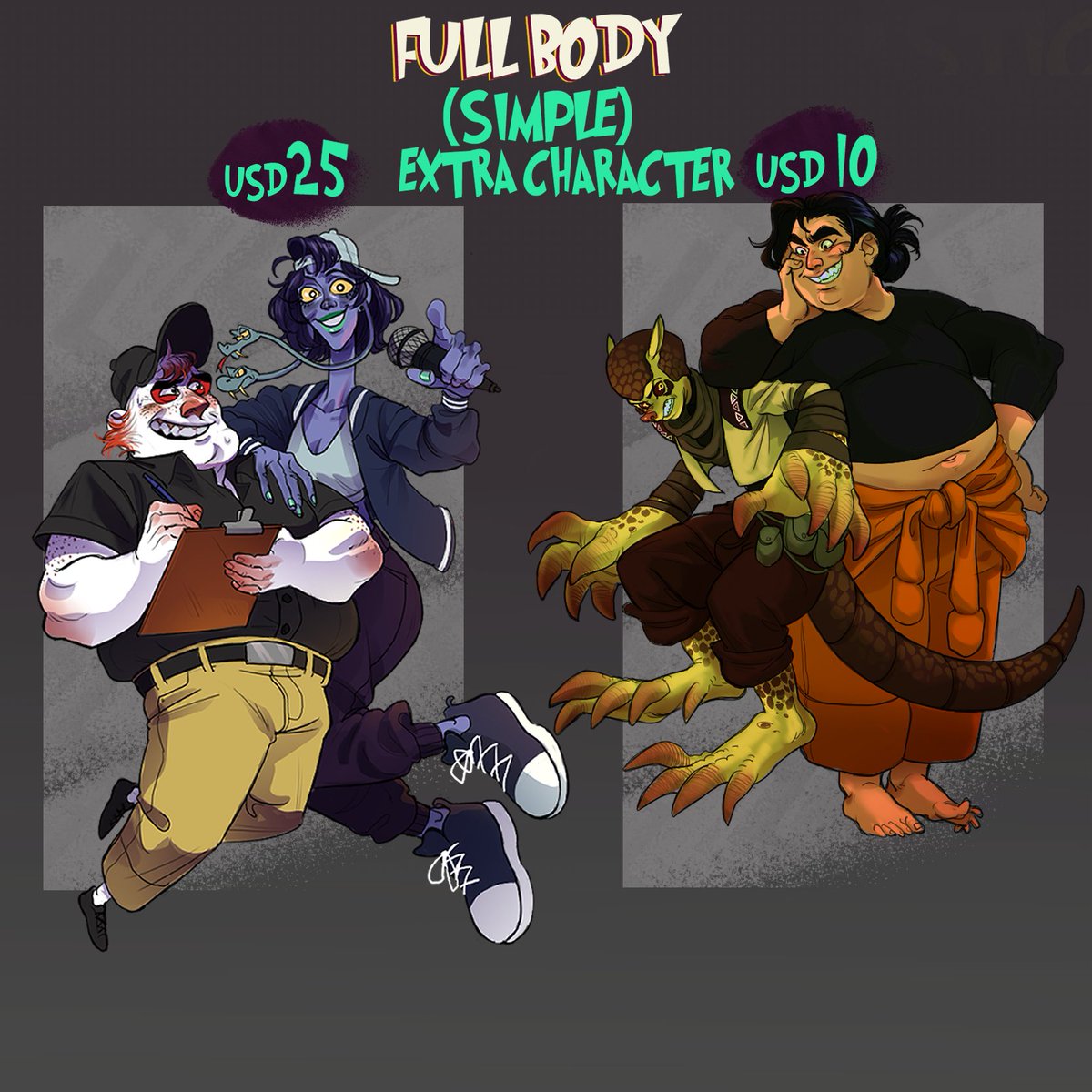 laurajustdraw's tweet photo. Hello!!✨ I'm happy to draw your characters, if you are interested write me to DM or ask me any question.
#commissionopen https://t.co/UBvXYYeGjO