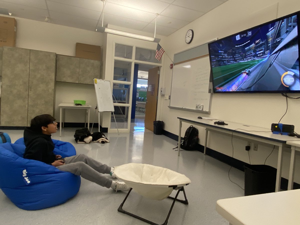 Our first Rocket League game of the spring! Let’s go <a href="/NazarethAreaMS/">NASD Middle School</a> !