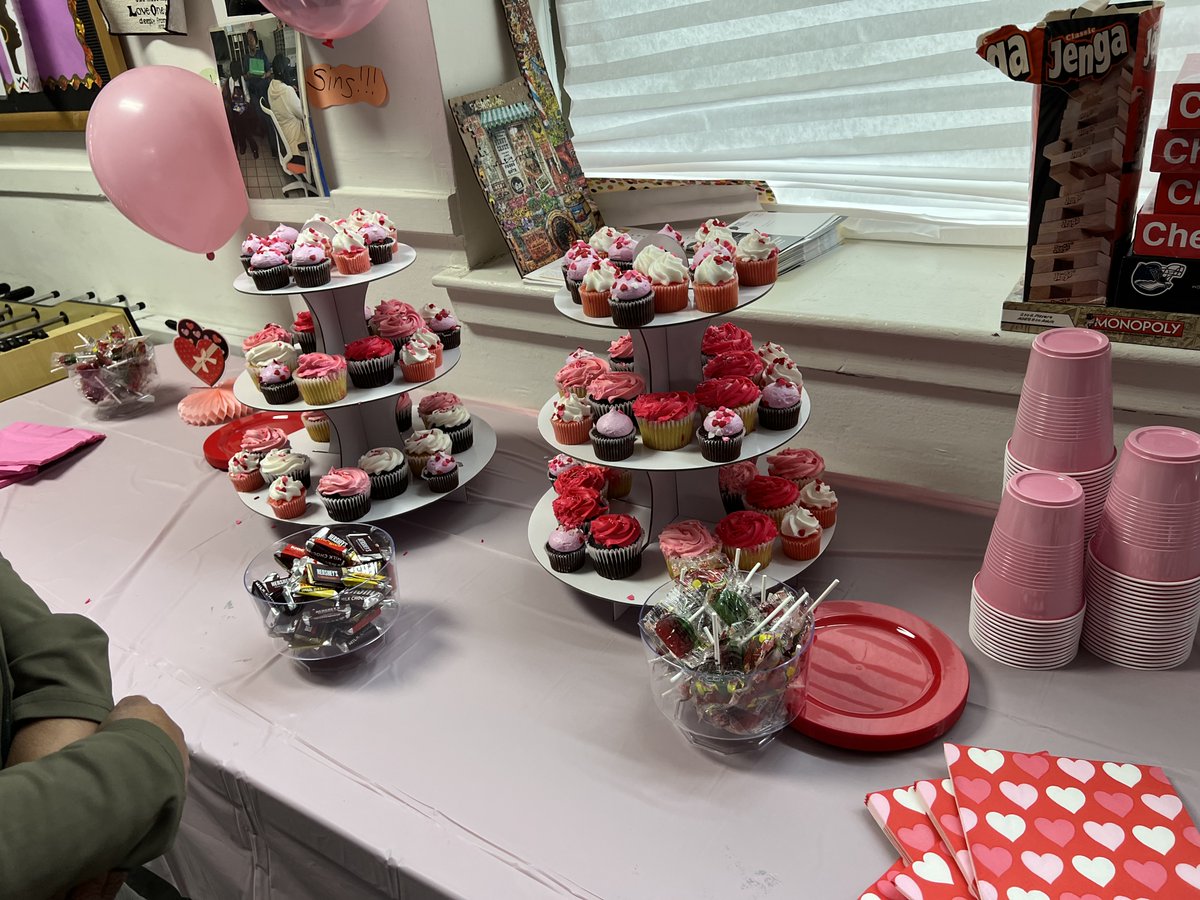 We recognized the Valentine's Day holiday at sites by celebrating our caring community with parties and treats! Celebrations like these have an incredible impact on our guests and residents, donate to items or your time to host a party at one of our sites!