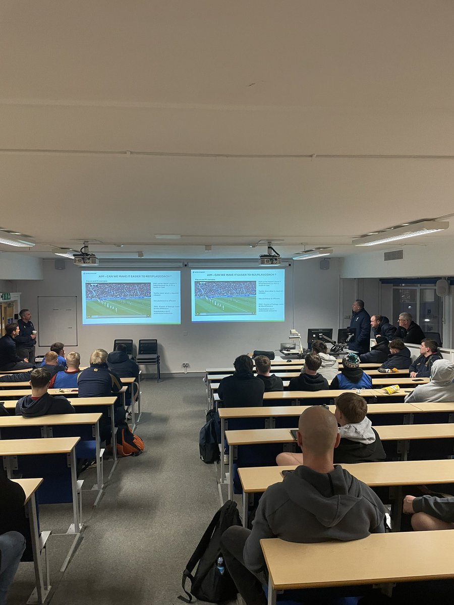Huw Wiltshire (@hdwilch) on Twitter photo A great evening at the University’s World Rugby Innovation Hub looking at the shape of the game around the tackle area. Thanks to <a href="/phildaviesrugby/">Phil Davies</a> and a great group of WRU match officials. <a href="/geraintrugby/">Geraint John</a> <a href="/CardiffMetRFC/">Cardiff Met RFC</a> <a href="/WorldRugby/">World Rugby</a> A great evening at the University’s World Rugby Innovation Hub looking at the shape of the game around the tackle area. Thanks to <a href="/phildaviesrugby/">Phil Davies</a> and a great group of WRU match officials. <a href="/geraintrugby/">Geraint John</a> <a href="/CardiffMetRFC/">Cardiff Met RFC</a> <a href="/WorldRugby/">World Rugby</a>