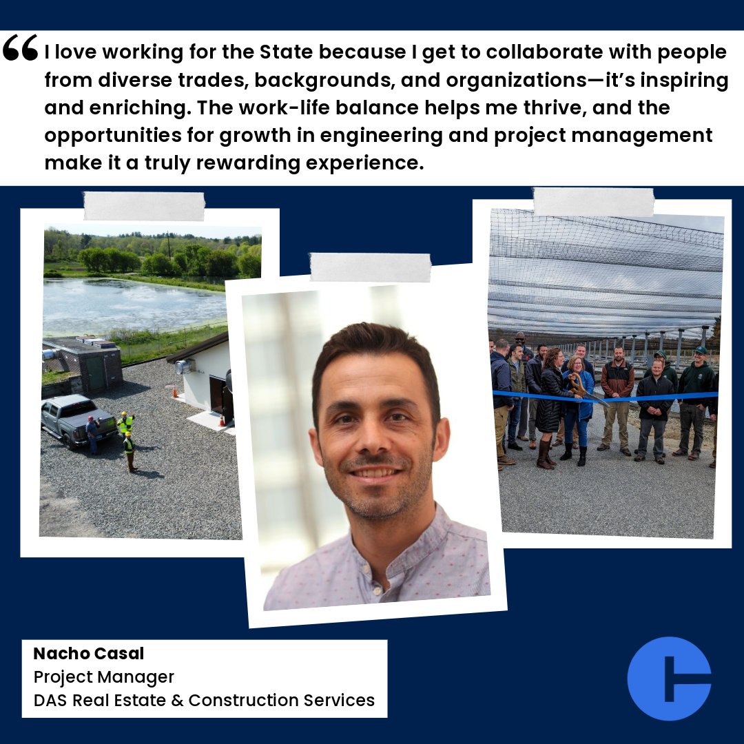 CTStateJobs's tweet image. As we continue celebrating Engineers Week, let’s take a moment to highlight the diversity of our workforce!

Nacho C., a native of Spain, is a shining example of excellence and shows how a diverse team makes us stronger. 👀🌟

#EngineersWeek #DiversityInEngineering @ConnDAS