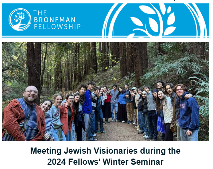 Bronfman Fellowship tweet media