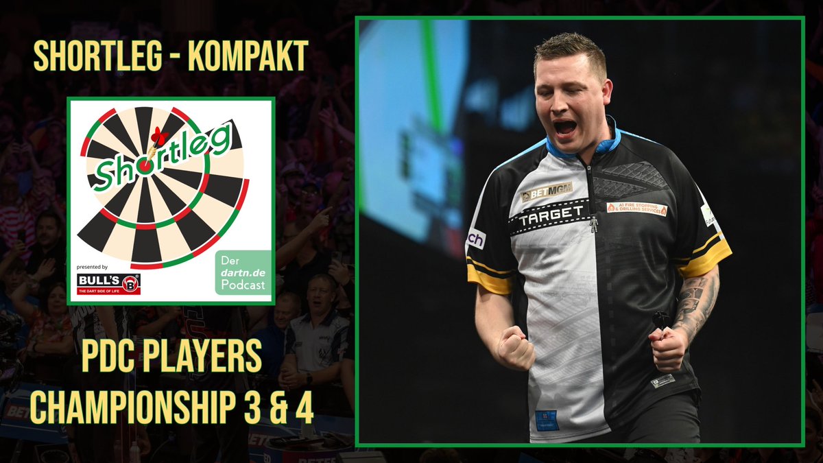 dartn.de Dart News (@dartn_de) on Twitter photo +++ SHORTLEG - PLAYERS CHAMPIONSHIP 3 & 4 +++
🏆 Dobey & Searle siegen in Kälte von Rosmalen
😙 Premier League in Glasgow
🌍 Darts aus aller Welt
🎙️: <a href="/MvdB180/">Marvin van den Boom</a> & <a href="/singlebulldarts/">Moritz Käthner</a>
➡️: youtu.be/L4Fsi64o2Jk sowie auf allen Podcatchern
#darts #dartzn #shortleg #podcast +++ SHORTLEG - PLAYERS CHAMPIONSHIP 3 & 4 +++
🏆 Dobey & Searle siegen in Kälte von Rosmalen
😙 Premier League in Glasgow
🌍 Darts aus aller Welt
🎙️: <a href="/MvdB180/">Marvin van den Boom</a> & <a href="/singlebulldarts/">Moritz Käthner</a>
➡️: youtu.be/L4Fsi64o2Jk sowie auf allen Podcatchern
#darts #dartzn #shortleg #podcast