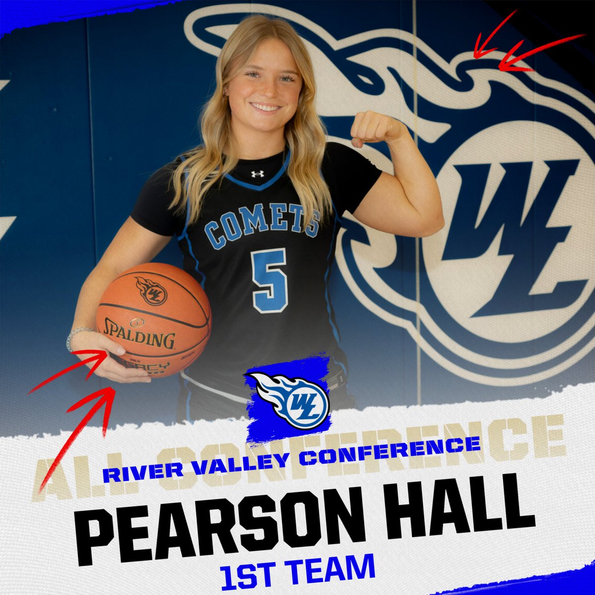 West Liberty CSD (@westlibertycsd) on Twitter photo Congratulations <a href="/pearsonhall3/">pearson hall</a> - Unanimous 1st Team
<a href="/WestLibertyGBB/">West Liberty Girl's Basketball</a>
<a href="/JJcomets/">Jeff Laughlin</a>
<a href="/TAWulfie33/">Troy Wulf</a>
<a href="/WestLibAthletic/">West Lib Athletics</a> Congratulations <a href="/pearsonhall3/">pearson hall</a> - Unanimous 1st Team
<a href="/WestLibertyGBB/">West Liberty Girl's Basketball</a>
<a href="/JJcomets/">Jeff Laughlin</a>
<a href="/TAWulfie33/">Troy Wulf</a>
<a href="/WestLibAthletic/">West Lib Athletics</a>