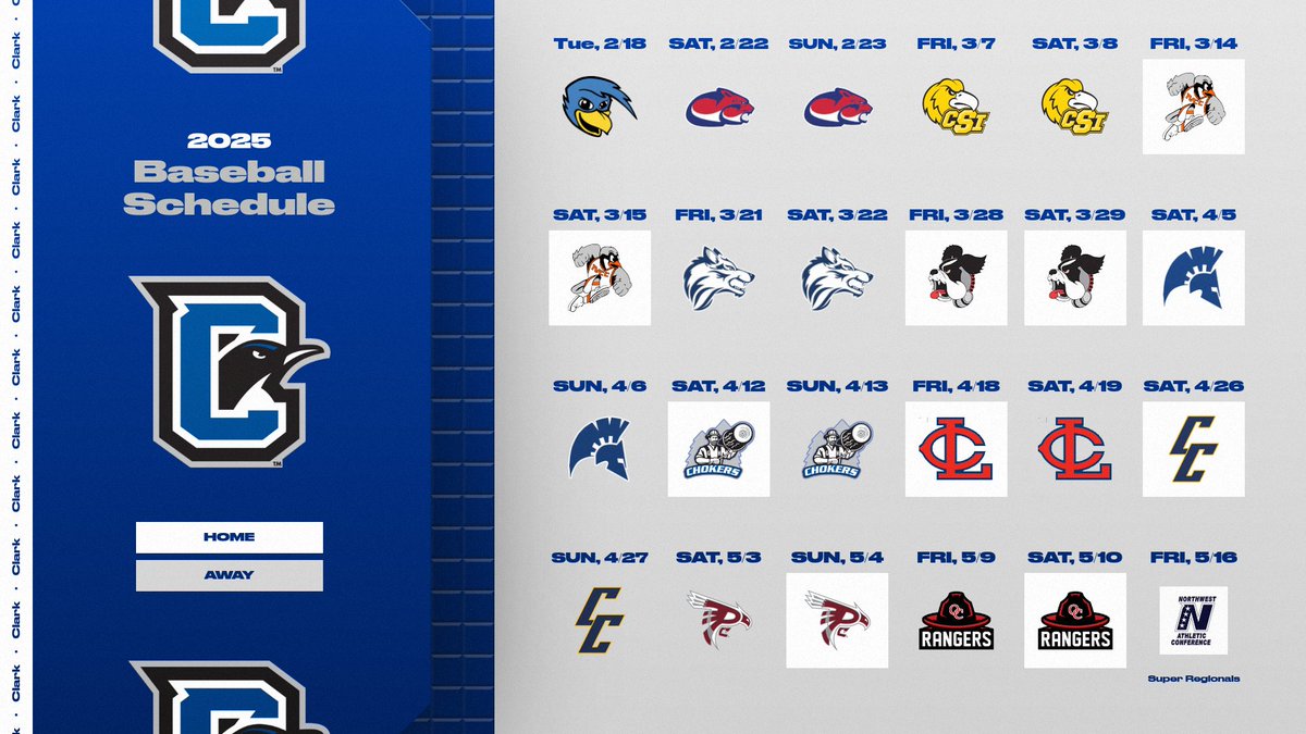 Clark College Baseball tweet media