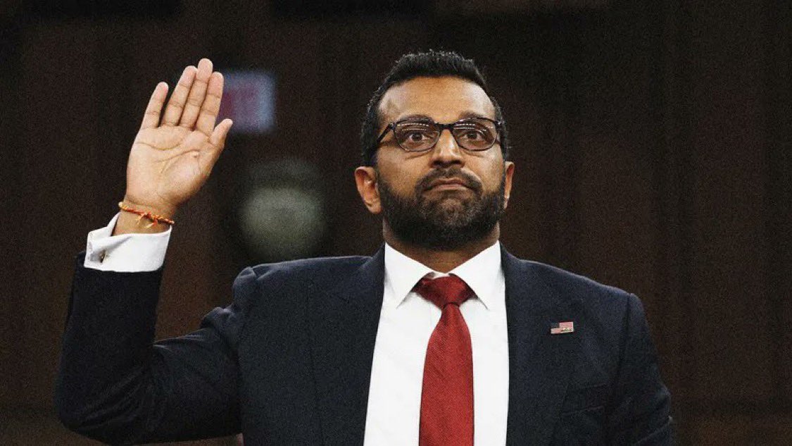 Kash Patel 🇺🇸 News (@KashPatel_News) on X
