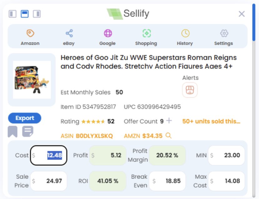 In store Walmart clearance —-> Send to WFS = money bags🤑

is it supposed to be this simple?

Shoutout <a href="/SellifyTeam/">Sellify</a>