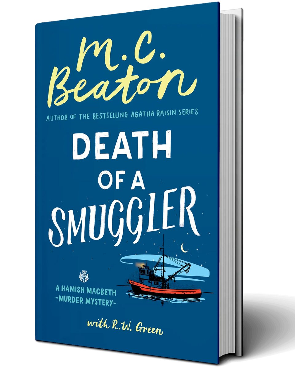 The latest Hamish Macbeth novel "Death of a Smuggler" is out now in both the US and UK! mcbeaton.com/books/hamish-m…