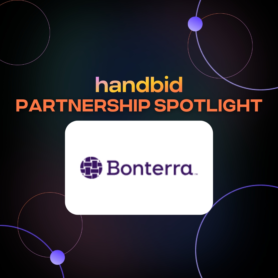 🌟 Partner Spotlight: Bonterra 🌟

Handbid proudly recommends Bonterra for its powerful donor management tools. Together, we’re making donor engagement smarter and more effective!