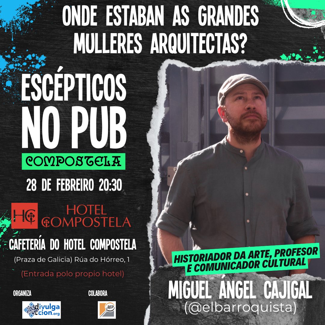 Escépticos no Pub - Compostela tweet media