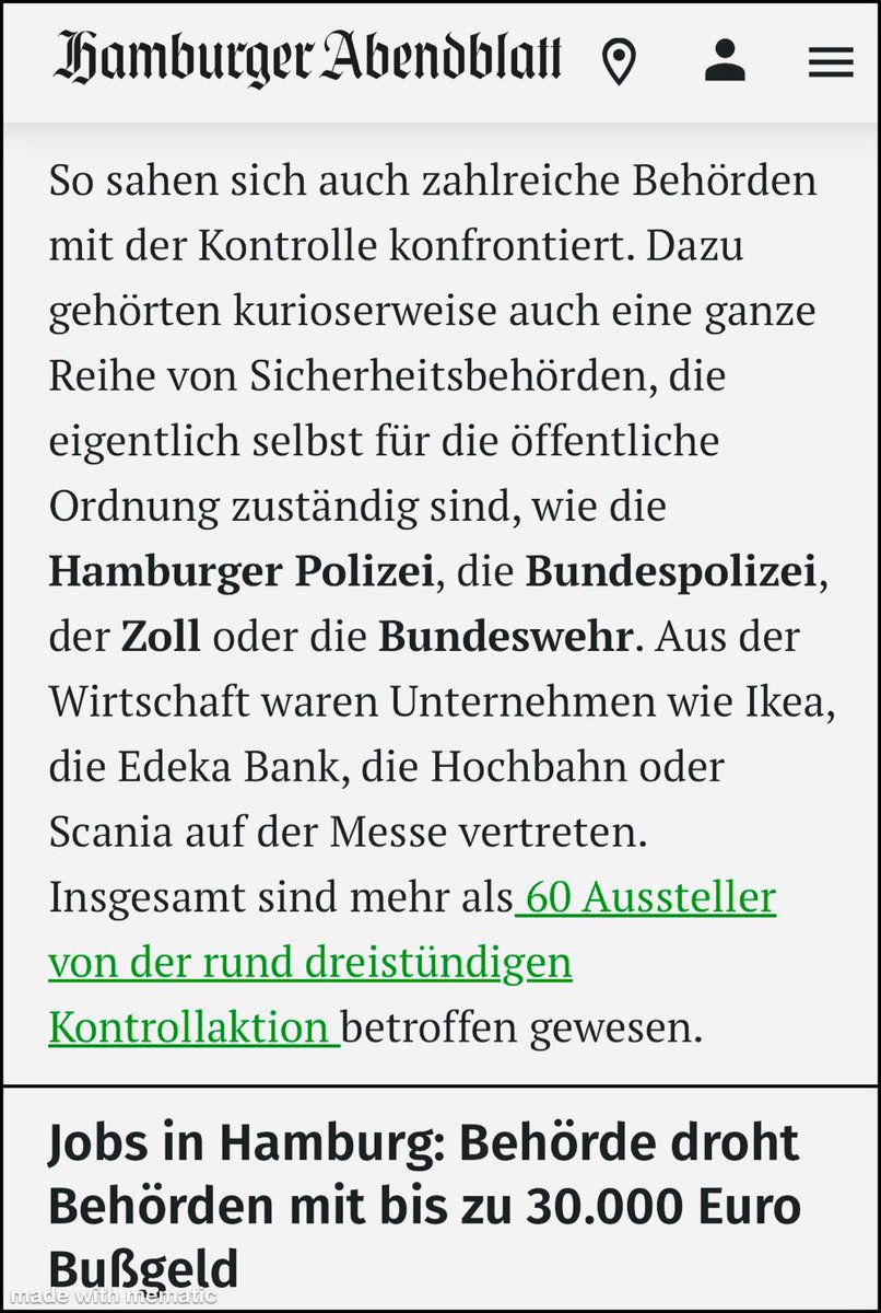 #DPolGHH Wenn der Staat sich selbst im Wege steht. Anlässlich einer Jobmesse nutzen u.a. auch #Polizei #Hamburg u. die #Bundespolizei die Gelegenheit, sich bei interessierten Bewerbern vorzustellen u. Werbung in eigener Sache zu machen. Dann erschien das Amt für