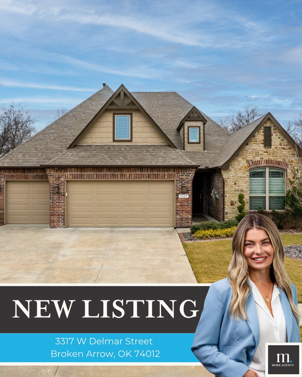 BCOTulsa's tweet photo. 🏠🔥👀 Single-Story Stunner in Rushbrooke North! 

✔️ Backs to a peaceful Nature Reserve offering privacy &amp; tranquility
✔️ Custom touches throughout—vaulted ceilings, beamed accents &amp; high-end finishes 
✔️ Show-stopping Kitchen—floor-to-ceiling cabinetry, double ovens &amp; quart... https://t.co/brCGcI2MdV