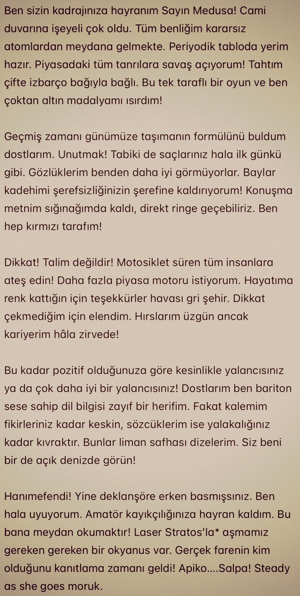 Absürd mizah şöleni;
Satirik dedektör

Fon: youtu.be/MVEnhAHAAQ0?si…