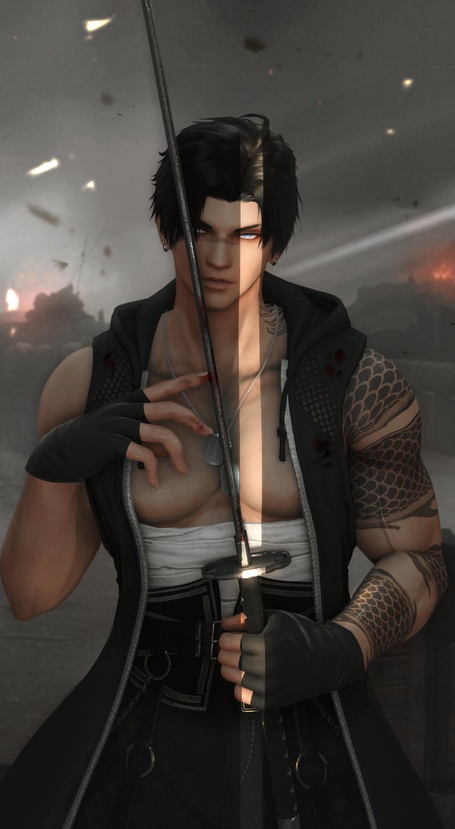 One glance: no words required.
-