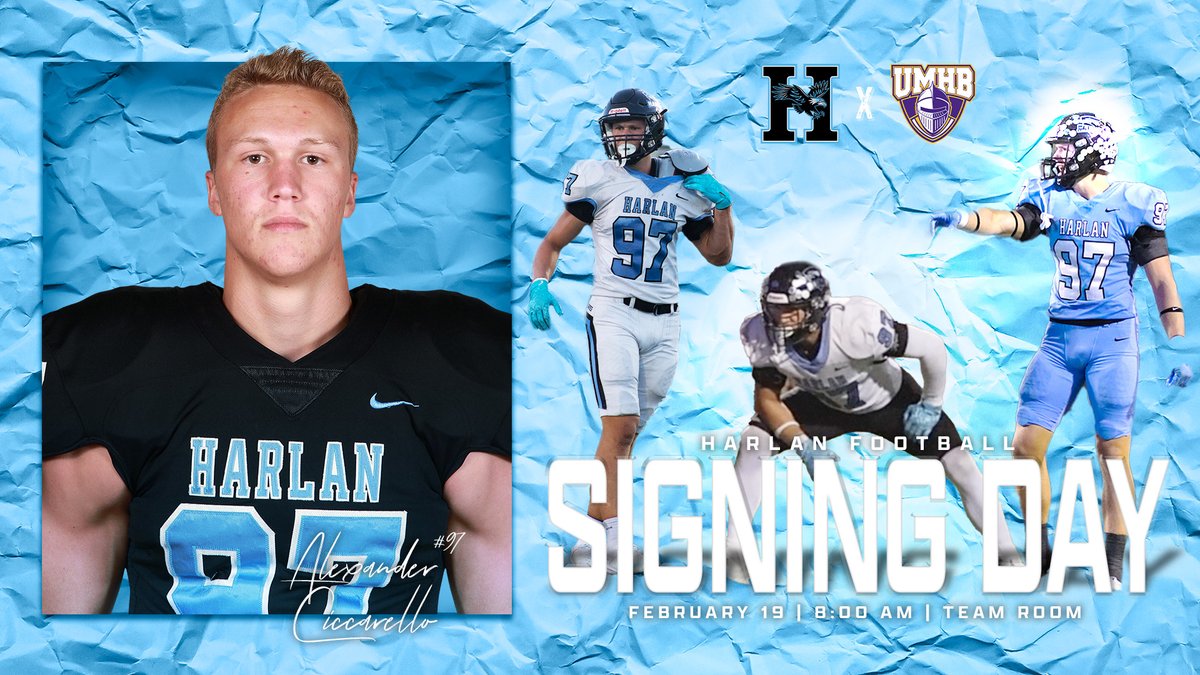 Join us this Wednesday at 8:00 AM in the Team Room (across from the gym) to celebrate Ciccarello! <a href="/coachesalas/">Eddie Salas</a> <a href="/NISDHarlan/">Harlan High School</a> <a href="/HawksPrideSA/">Hawks Pride Sports Association</a> <a href="/CruFootball/">UMHB Football🏈</a>