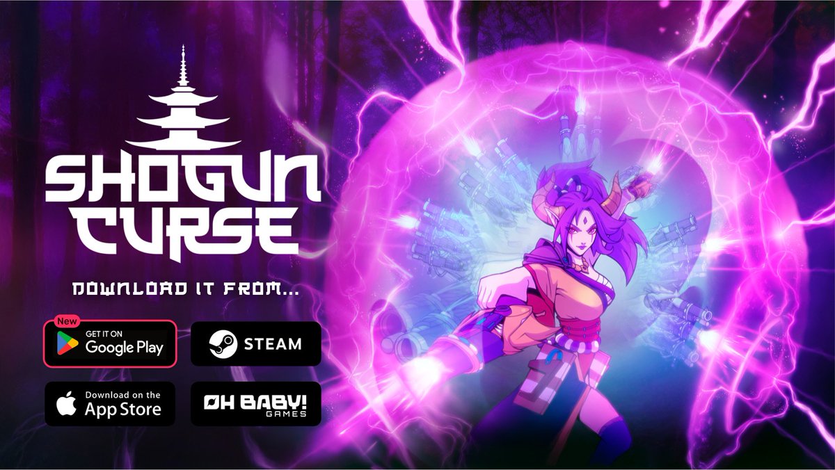 Shogun Curse now available on Android devices via the Google Play store!