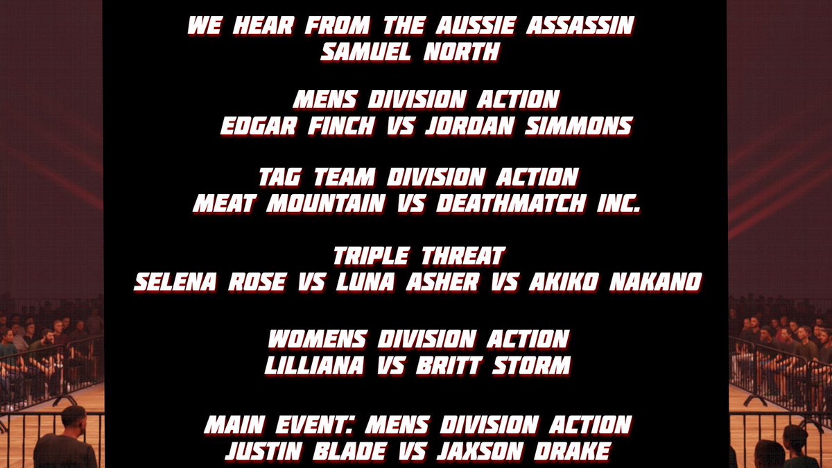 EPW_2K's tweet photo. TODAY.

EPW BRAWL.

7 PM EST. 

BE THERE!

https://t.co/cEr3UpO8FR

#EPWBrawl https://t.co/y9bRDI1luC